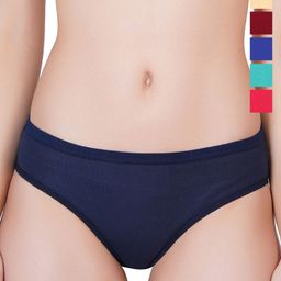 Liigne Pack Of 6 Cotton Mid-Rise Basic Briefs VCPC2289-XS-picture-37