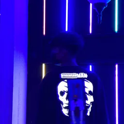 Fmagnet Clothing Chainsawman Oversize Reflective T-shirt-image-18