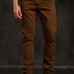 WROGN Men Comfort Slim Fit Mid-Rise Light Fade Jeans-picture-10