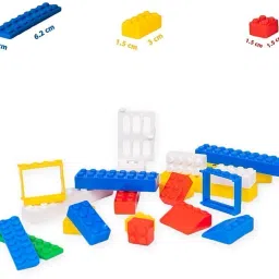 shipease Super Architect Construction for Kids Create OWN Home 345 PSC building block Set image 3