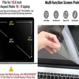 ANJO Screen Guard for 3 in 1 Combo 15.6 Inch Laptop Screen Guard, Key Guard & Laptop Sleeve image 2