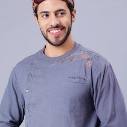 Self Design Skull Cap-0