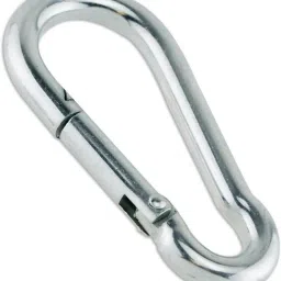 8mm Thickness Snap Hooks Heavy Duty Stainless Steel Fit for Gym,Climbing,Camping Locking Carabiner-14