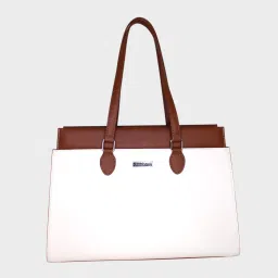 Women White, Tan Shoulder Bag-image-48
