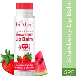 Tinted Ceramide Lip Balm with SPF50 PA+++ -Kojic Acid & Niacinamide Watermelon & Strawberry-image-37