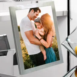 elegant arts and frames Silver Aluminium Wall Hanging/Table Top Photo Frame-picture-24