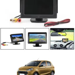 Universal Car Dashboard 4.3Inch TFT Display LCD Monitor Screen-14 Black LCD-image-91