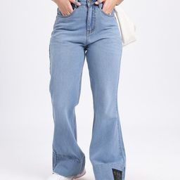glitchez Women Stitch & SlayApplique Detail Bootcut Fit Jeans-image-63