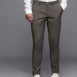 Louis Philippe Ath.Work Men Comfort Tapered Fit Trousers-image-44