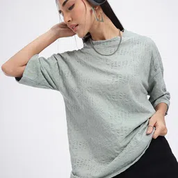 glitchez Seersucker Style Self-Designed T-shirt-image-16