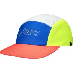 Asics Brilliant White & Multicolored Color Block Cap (L)-picture-16