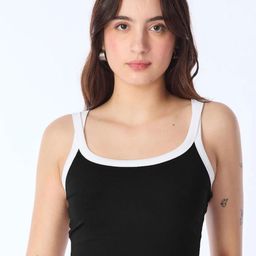 CLAFOUTIS Cotton Crepe Crop Top-image-72