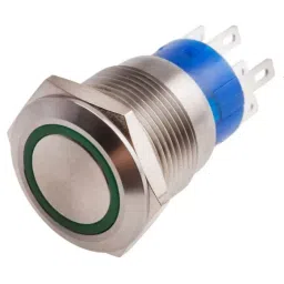 RS PRO Push Button Switch Momentary Panel Mount 19.2 mm Cutout, 1115781-picture-29