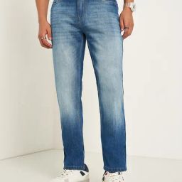 Sf Jeans By Pantaloons Medium Blue Slim Fit Jeans-picture-30