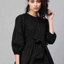 Melon by PlusS Black Regular fit Top-image-28