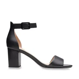 Clarks Women's Deva Mae Black Ankle Strap Sandals-image-30
