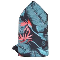 Tossido Black Printed Pocket Square-image-66