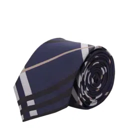 Tossido Navy Blue Printed Necktie-image-49