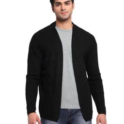 Global Republic Black Regular Fit Shrug-image-27