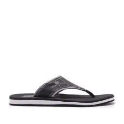 Woodland Men's Black Thong Sandals-image-51
