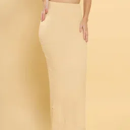 Soch Women Spandex Beige Saree Shapewear-image-59