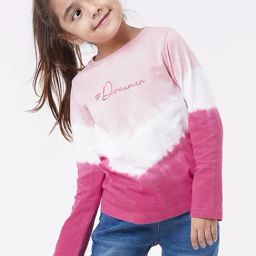Ed-a-Mamma Kids Pink Ombre  T-Shirt-image-61