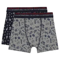 Bodycare Kids Assorted Printed Trunks (Pack Of 2)-image-79