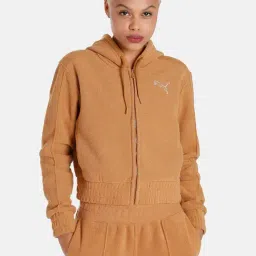 Puma Her Winterised Full-Zip Relaxed Fit Hoodie-image-8