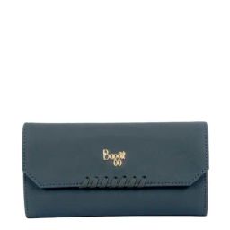 Baggit Blue Solid Wallet for Women-image-4