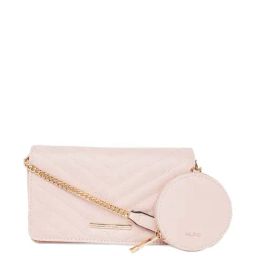 Aldo Pink Quilted Wallet for Women-image-81