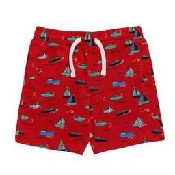 H by Hamleys Boys Red Printed Shorts-image-34
