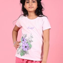 V-Mart Girls Printed T-shirt-picture-33