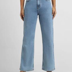 Forever 21 Blue Straight Fit Mid Rise Jeans-picture-31