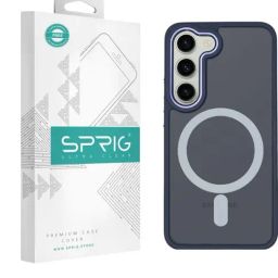 Sprig Translucent Magnetic Back Cover for SAMSUNG Galaxy S23 5G (Blue)-image-51