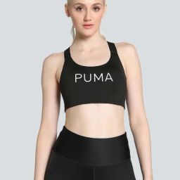 Puma Black Printed Sports Bra-picture-30