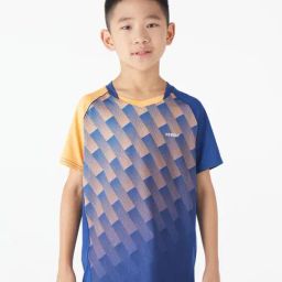 PERFLY By Decathlon Kids Mauve Printed T-Shirt-87