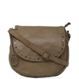 KOMPANERO Aiden Green Leather Textured Sling Handbag-image-88
