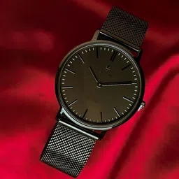 FOREVER SAINTS Men Brass Patterned Dial & Stainless Steel Bracelet Style Straps Analogue Watch FSCM101NM01A-image-60