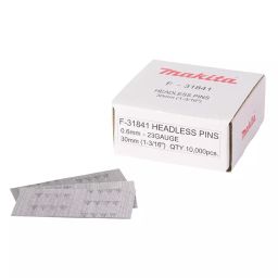 Makita 30 mm Length and 0.6 mm Thickness Galvanised Steel Pin Nail, F-31841 (Box of 10000)-36