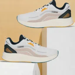Campus Men's Domingo White Running Shoes-image-67