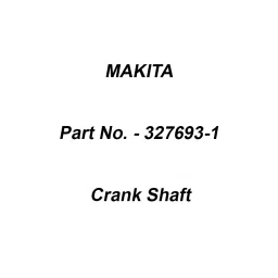 Makita Crank Shaft Size 18.5 mm for HM001G, Part No 327693-1-picture-36