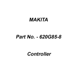 Makita Controller Suitable For UH013G, Part No 620G85-8-picture-19