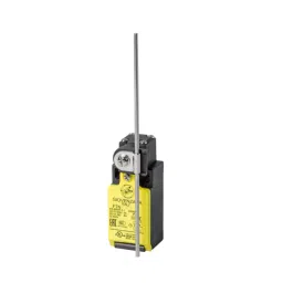 GIOVENZANA Limit Switch M20, 1/2NPT Rod Lever Type IP67 Protection Yellow, Black, FTN137Z11-24