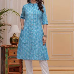 JAIPURI COLLECTION Women Ethnic Motifs Printed Kurta-picture-31