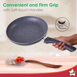 Wonderchef Grey Sienna Non-Stick Cookware 4 Pc Set image 4