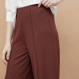 Code By Lifestyle Red Regular Fit Trousers image 5