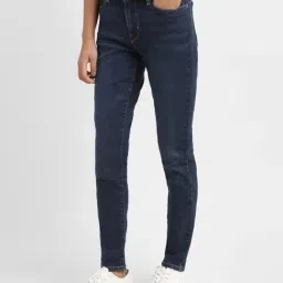 Levi's 711 Mildew Blue Skinny Fit Mid Rise Jeans-image-95