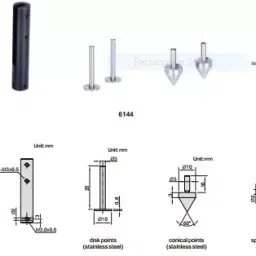 Insize 6144 Accessory Set For Digital Caliper Lower Jaw Length 3.7 mm-48