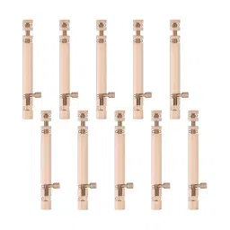 Atom 203.2 mm (8 Inch) Aluminium Rose Gold Finish Tower Bolt TB002-RG-0203.2 mm (8 Inch)-110 (Pack of 10)-image-25