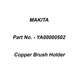 Makita Copper Brush Holder Suitable For UR3500, Part No YA00000502-picture-21